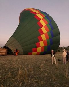 Hot Air Ballooning over the Serengeti